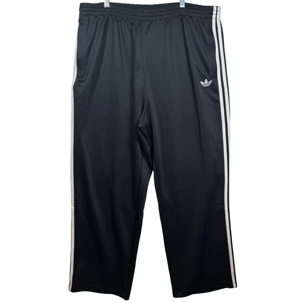 Adidas Originals Mens Loose TP Track Pants Black White KC8534 XL NWT